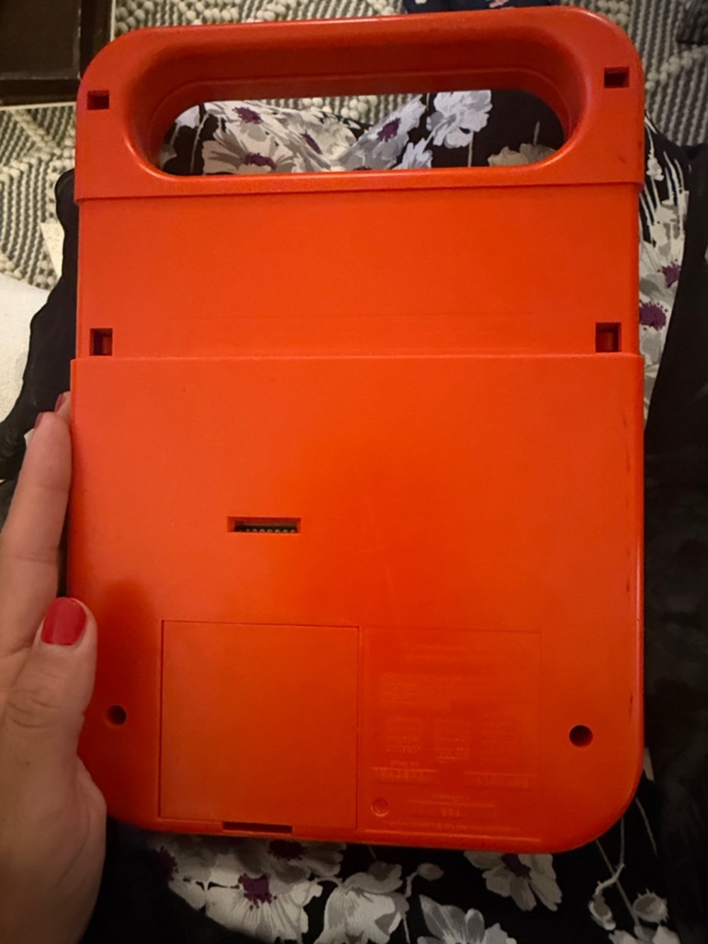 Working Vintage Texas Instruments Speak & Spell in Orange, Yellow and Blue - Picture 8 of 10